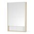 Зеркальный шкаф АКВАТОН Сканди 55 см, белый/дуб верона 1A252102SDB20
