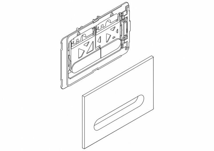 Кнопка смыва BelBagno SFERA арт. BB015-SR-CHROME, хром глянцевый