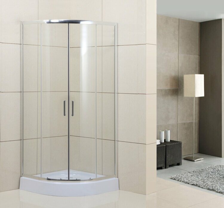 Душевой уголок BELBAGNO UNO-195-R-2 850x850x1950 прозрачный/хром UNO-195-R-2-85-C-Cr