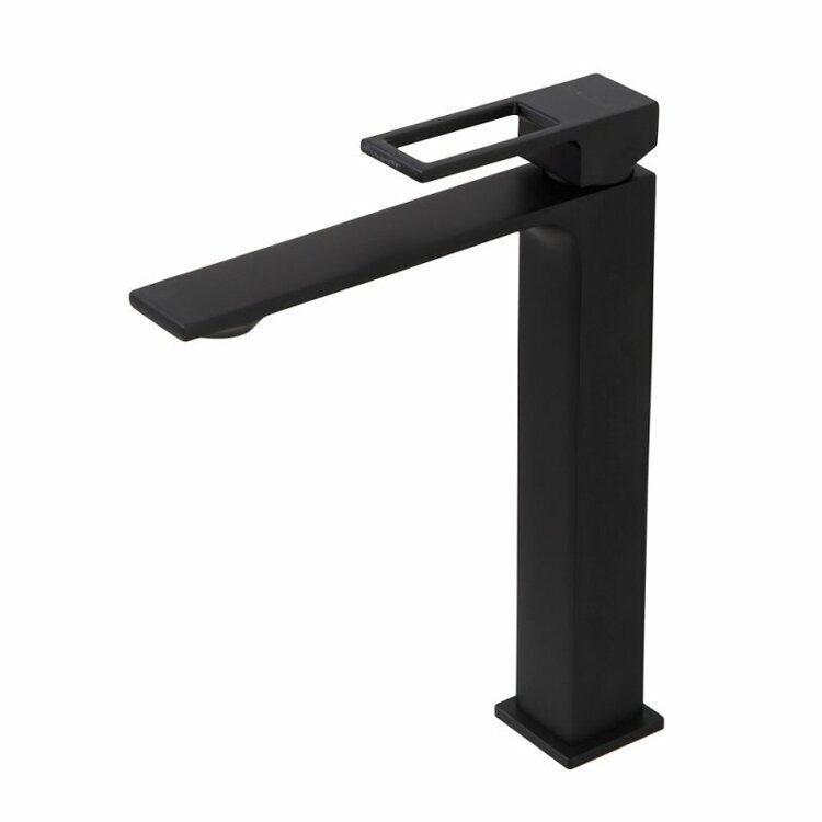 Смеситель для раковины BELBAGNO LUCE LUC-LMC-NERO-W0