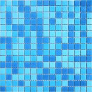 Мозаика МС107Р голубая Econom 32,7х32,7 Elada Mosaic