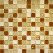 Мозаика СТВ 53 карамельный микс Crystal&Stone 32,7х32,7 Elada Mosaic
