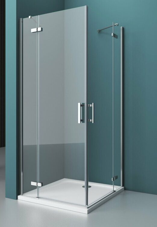 Душевой уголок BELBAGNO KRAFT-A-22 900x900x1950 прозрачный/хром KRAFT-A-22-90-C-Cr