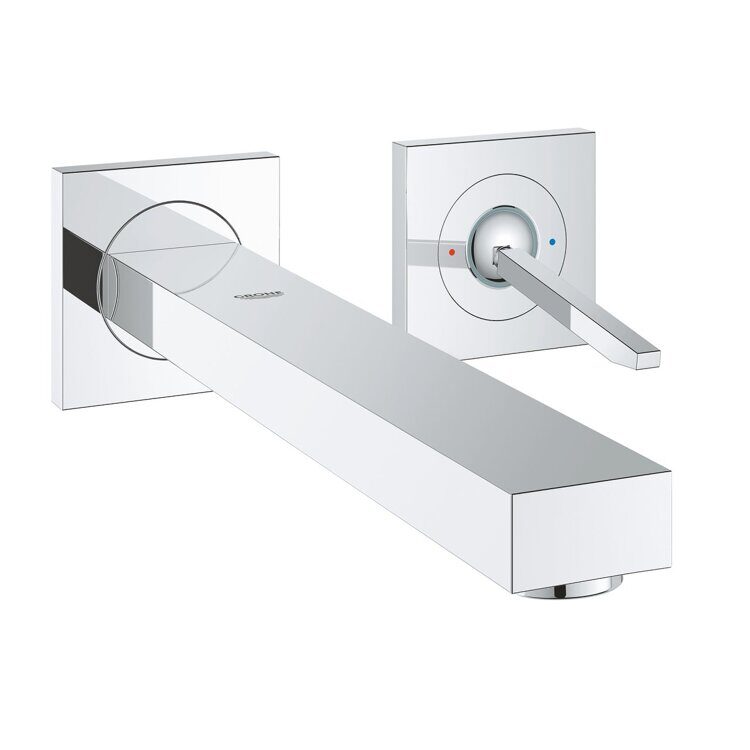 Смеситель Grohe Eurocube Joy для раковины, вынос 230 мм, настенный, хром 19998000