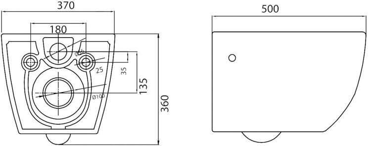 Комплект 5 в 1 (безободковый унитаз BelBagno Sfera-R + инсталляция Geberit) BB046CHR BB2111SC 458.124.21.1