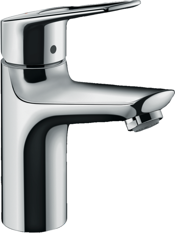 Смеситель Hansgrohe Novus Loop для раковины 100, с донным клапаном, хром 71081000