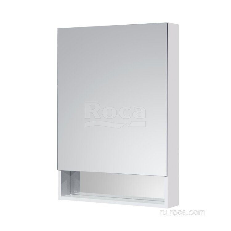 Зеркальный шкаф Roca The Gap 60 белый глянец ZRU9302885